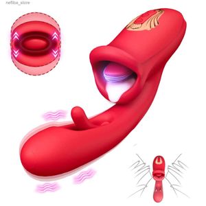 Andere Gesundheit Schönheit Gegenstände tätscheln Zungen -Lick -Dildo -Vibrator für Frauen Clitoris Vagina Stimulator Brustwarzen Analmassaget vibrieren erwachsene Spielzeugpaare L410
