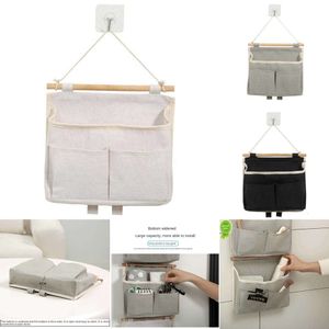 Door Hanging Storage Bag Pocket Waterproof Hanging Organizer For Dorm Living Room Bathroom Home Fabric Wall Closet Organizer