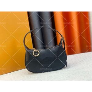ミニムーンバッグデザイナートップハンドルバッグ女性のための豪華な小さなハンドバッグ本物の革の財布クロスボディショルダーファッションホーボーM82391
