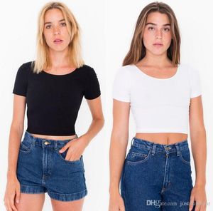 Women O Neck Tshirts Sexy Crop Top Short Short Tops Ladies Basic Tshirt Casual Summer Fashion Slim Fitting Corset2126618