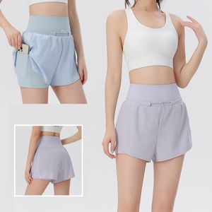 AL SUMMER SPORTS SHORSTS女性用ルーズフィッティング通気性クイックドライビーチランニングフィットネスショートパンツアンチグレアハイウエストヨガパンツドロップインポケット