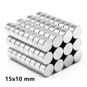 5/10/20/30pcs 15x10 mm 두께의 네오디뮴 강한 자석 15mm*10mm 영구 둥근 자석 15x10mm 강력한 자기 자석 15*10