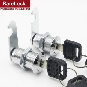 4 Size Drawer Cam Lock with 2 Keys for Mailbox File Cabinet Tool Box Locker Furniture Hardware Rarelock A