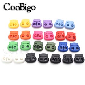 50pcs Cord Lock Stopper Toggle Clip for Apparel Rope Shoelace Backpack Sportswear Bag DIY Accessories