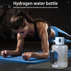Garrafas de água Capacidade Bottle Portable Charging Gerador de hidrogênio para viagens ao ar livre em casa 1500ml Gym