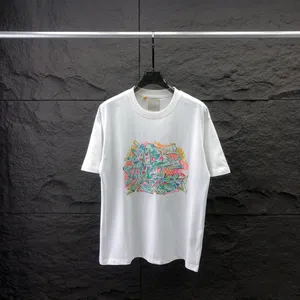 メンズプラスティーポロスTシャツの丸い首の刺繍と印刷されたポーラースタイルの夏のsummer summer wear