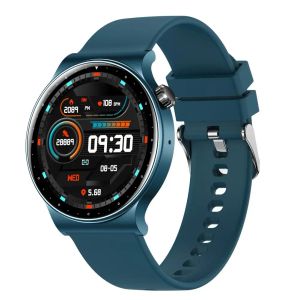 Saatler KR08 2022 Akıllı İzle Bayanlar Tam Dokunmatik Ekran Spor Fitness İzle IP67 Su Geçirmez Bluetooth Android iOS Smart Watch Kadın
