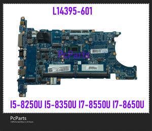 PCParts da placa -mãe L15518001 L14395601 para HP Elitebook 840 850 G5 Placa -mãe de laptop 6050A2945601MB I58250U I58350U I78550U DDR4 MB
