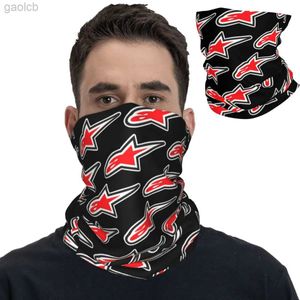 Masowe maski twarzy szyi gaiter motocross enduro cross wyścigowe bandana drukowana motocyklla Balaclavas szalik