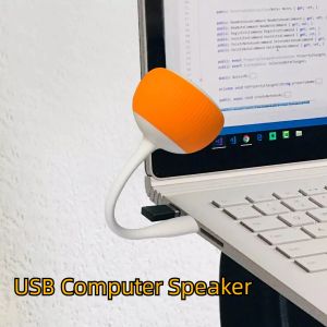 Lautsprecher Neue USB -Computer -Sprecher HiFi Subwoofer USB Power Powered Mini Audio Speaker Musikverstärker Lautsprecher für Computer Laptop