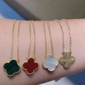 Pendant Necklaces heart necklace designer for women clover necklace fashion jewelry woman silver chain designer jewelrys Birthday Christmas Gift Wedding Party