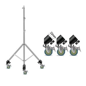 Stativ 1622mm stativhjul Universal Professional 3 Multifunktionsstöd för Stand Mount Monitor Bracket Holder Accessories