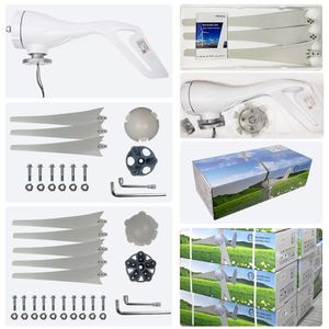 High Quality Wind Turbine Generator 400W Small Mini Windmill Wind Blades Controller Charge Generator for Marine Light Land