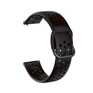 20mm silikonbandrem för Samsung Galaxy Watch 3 41mm /Active 2 /Gear S2 Armband Watchband Sport Replacement Wristband Correa