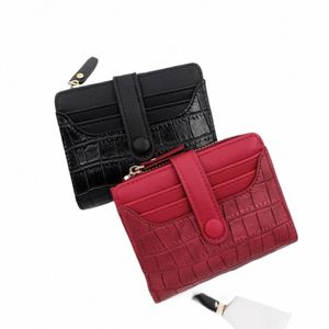 new Women's Wallet, Women's Zipper Buckle, Large Capacity, Multi Card Carrying Bag, Zero Wallet i9mV#