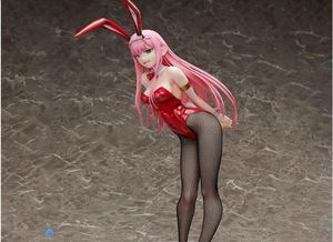 Liebling in der franxx figur Zero zwei 02 rote Kleidung sexy Mädchen Anime PVC Actionfiguren Spielzeug Erwachsener Sammelmodell Puppengeschenke4500903