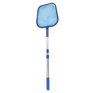Swimming Pool Skimmer Net with 3 Sections 150cm Telescopic Pole Leaf Catcher Mesh Bags Pool Ponds Cleaning Debris Tools
