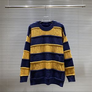 mens sweater winter jacquard knitting designer wool sweaters crew neck sweatshirt long sleeve pullover coat luxury knitshirt #28