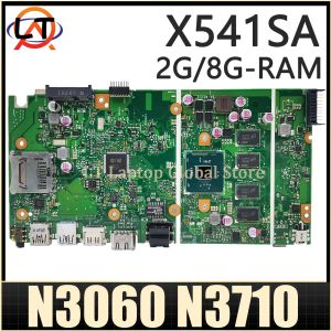 Placa -mãe X541SA Laptop Managem para a ASUS X541SA X541S F541S A541S Notebook Mininousboard CPU N3710 X5E800 RAM4GB 100% TRABALHO TRABALHO TRABALHO