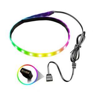 Coolmoon LED Light Strip Magnetic Magnetic 40Cm PC Case di luce RGB Light Bar con Argb 4pin RGB/5V per forniture festive/feste