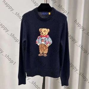 RL Designer Women Knits Bear Sweater S Polos Pullover Amtridery Fashion Sevents lebrodister speedly sleeve long printed wool cotton soft suform men hoodie 596