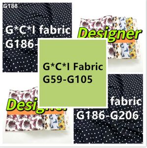 Marca Jacquard G59-105 Vestido de tecido casaco Casa Diy Fabric Polyster Sitne Camisa de designer Diy Designer Diy