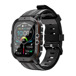 Uhren C26 Smartwatch für Männer 1ATM wasserdicht 1,96 Zoll 410*502 HD Screen Health Monitor Outdoor Sport Fitness Tracker Smart Watches