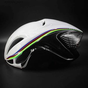 Велосипедные шлемы езда на велосипедный шлем Aero Triathlon Road Bike Helme Outdoor Sports Safety Cap для мужчин Женщины MTB Bicyc Helmet EPS+ПК Casco Ciclismo L48