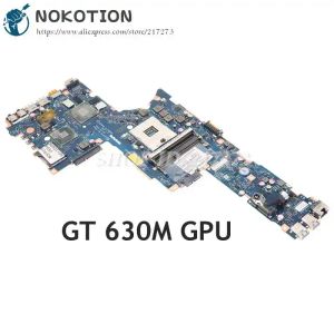 Anakart Nokotion K000135200 QFKAA LA8391P LA8392P Toshiba Uydu için Anakart P850 Ana Kurulu DDR3 GT630M GRAFİKLER