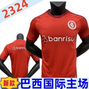 Koszulki piłkarskie 2324 Brazylia międzynarodowy mecz domowy zespół treningowy Red Football Jersey