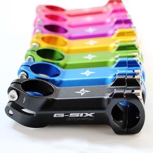 Gipsy G-SIX GS-817S 17 Degrees 25.4MM 60mm 80mm Aluminum Alloy Bicycle Stem Used for S K B P Bikes Balance Bike Racing Parts