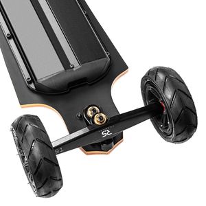 Verreal RS Off Road All Terrain Electric SkateBoardsLongBoards 4000W 6368 Motores variam de 31 milhas/50 km de velocidade máxima de 26 mph/42mph