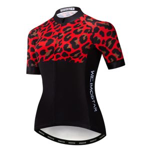 Cycling jersey Women Bike MTB Top Ropa Ciclismo Maillot Pro Team racing Road Mountain Bicycle cycle shirt female Leopard