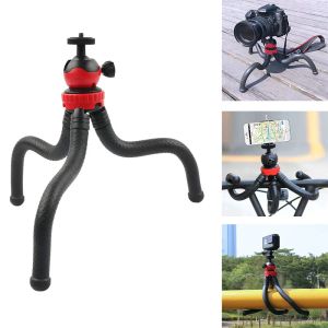 Tripodlar Seyahat Esnek Ahtapot Telefon Tripod Montaj Tutucu Adaptörü İPhone DSLR Dijital Kamera Nikon Canon GoPro Sony Gorillapod Cam