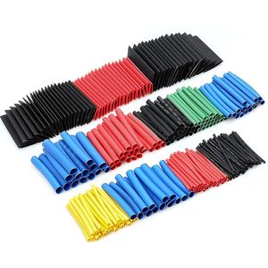 560PCS/530PCS Wholesale Heat Shrink Tube Polyolefin Electrical Wrap Wire Cable Sleeves Tape Tubo Retail Data Wire Protect