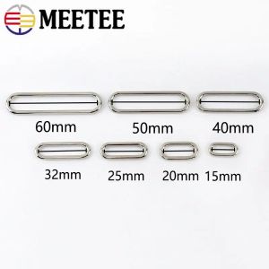 20pcs 15-60 mm owalne metalowe klamry do butów o d pierścieniowe worka z paskiem paska do regulacji wiatrówki