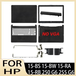 Случаи Новый корпус для ноутбука для HP 15BS 15BW 15RA 15RB 250 G6 255 G6 LCD задняя крышка/передняя рамка/пальмовая базовая корпус/нижняя крышка