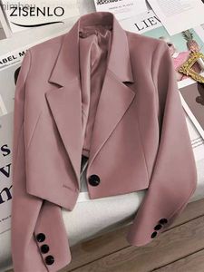 Abiti da donna blazer blazer donna primaverili nuovi colori per il tempo libero per il tempo libero per il temperamento ampio giacca alla moda di moda elegante capocarie coreane C240410