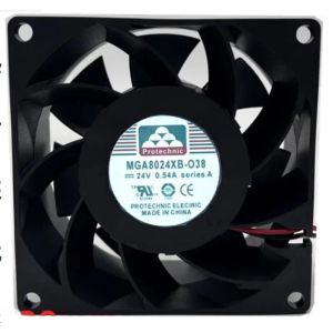 PADS MGA8024XBO38 24V 0.54A 8CM 8038 INVERTER Large Air Volume Cooling Fan 80x80x38mmのパッド