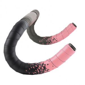 2Pcs Skidproof Breathable Road Bike Bicycle Handlebar tape Cycling Handle Belt Cork Wrap with Bar Plugs