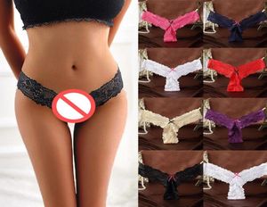 Frauen schwarze Spitzen -Tanga sexy Gstring Vstring Höschen Knicker Dessous Unterwäsche Bragas sexy Gstring Höschen Selling9733385