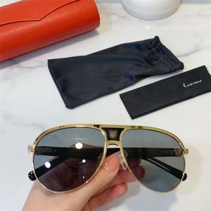 Sonnenbrillen Frames C-0200er Marke Vintage Randless Titan Reading Frauen Männer Brille Rahmen optische Quadratmeter Eyewear Luxus verschreibungspflichtiges Brillen mit Brillen mit Brillen