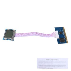 Cards PCI Motherboard Diagnostic Tester Analyzer LCD Post Test Card For Desktop Laptop