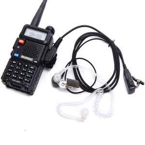 Transparent Walkie Talkie Earphones with K-head Air Duct for UV5R and 888S