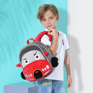 3-6 лет Новая милая 3D Sport Car Plush Детский рюкзак для детского сада школьник девочка мальчик детский игрушка для игрушек