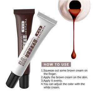 2st/set hud concealar stick kamouflage make-up concealer för tatuering, ärr och födelsemärke täcker tatuering concealer grädde