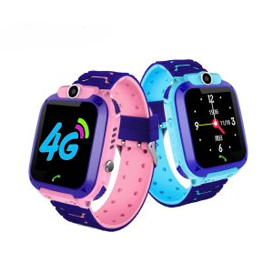 Watches New 4G Mehrsprachige Fotografie wasserdichte Video -Ruf -Kinder in Smart Watch GPS -Positionierung