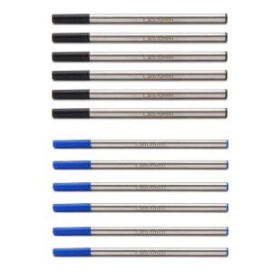 L 109mm 0,7 mm Tip Rollerball Pen Refills Refillings för Waterman S0112670 German Ink 54090 540951