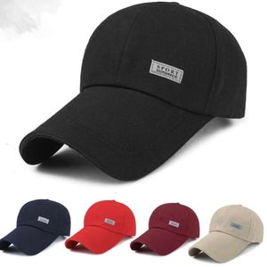 Spring Autumn Men's and Women's Canvas Night Cursor Baseball Outdoor Extended Edge Sunshade Sun Duck Tongue Hat