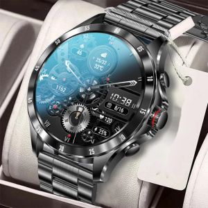 Смотреть новые мужчины Smart Watch Max7 Bluetooth Ответ Call Man Watch Ip68 Водонепроницаемые термометр Tracker Sport Smart Wwatch Men 2022 Rushed